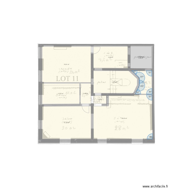 Boudet. Plan de 0 pièce et 0 m2