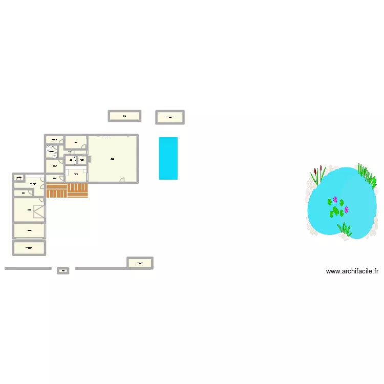 maison 1. Plan de 20 et 244 m² maison 1. Plan de 20 et 244 m²