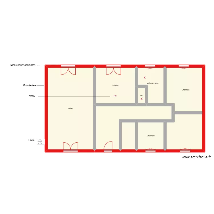FAUJANET ETAGE &eacute;tape 1. Plan de 