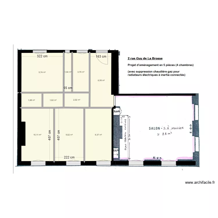  guy brosse v2. Plan de 