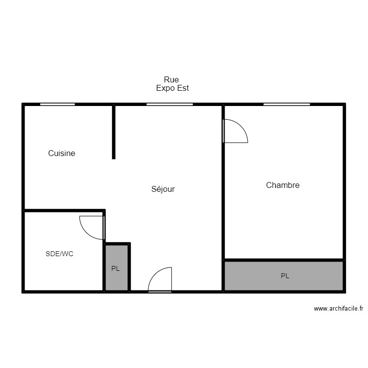 Appartement LISSAJOUX. Plan de 0 pièce et 0 m2