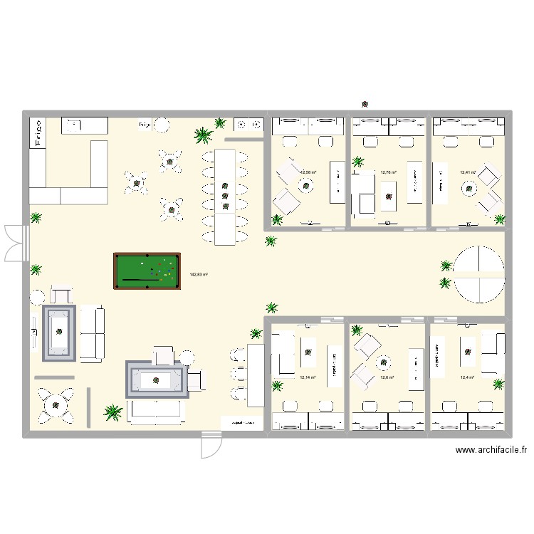Loges 40x60 (V20. Plan de 0 pièce et 0 m2