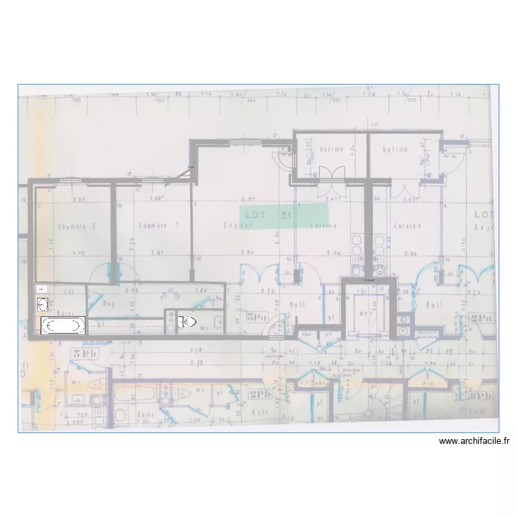 Appartement Archi. Plan de 