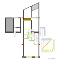 BAUCQ 77 1e étage Portes MDF