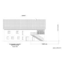 PLAN FAÇADES & TOITURES Création garage AVANT