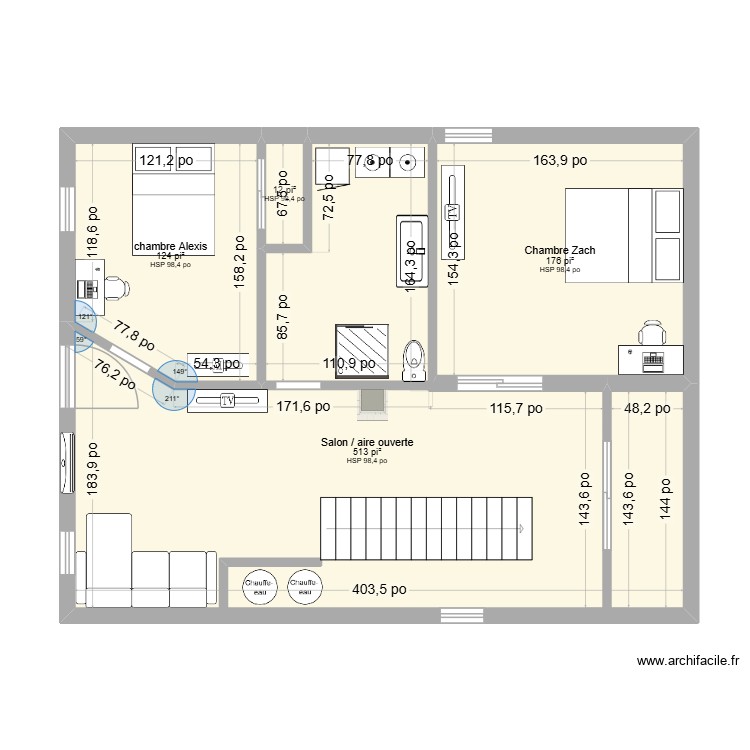 sous-sol. Plan de 0 pièce et 0 m2