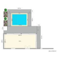 extension terrasse + piscine
