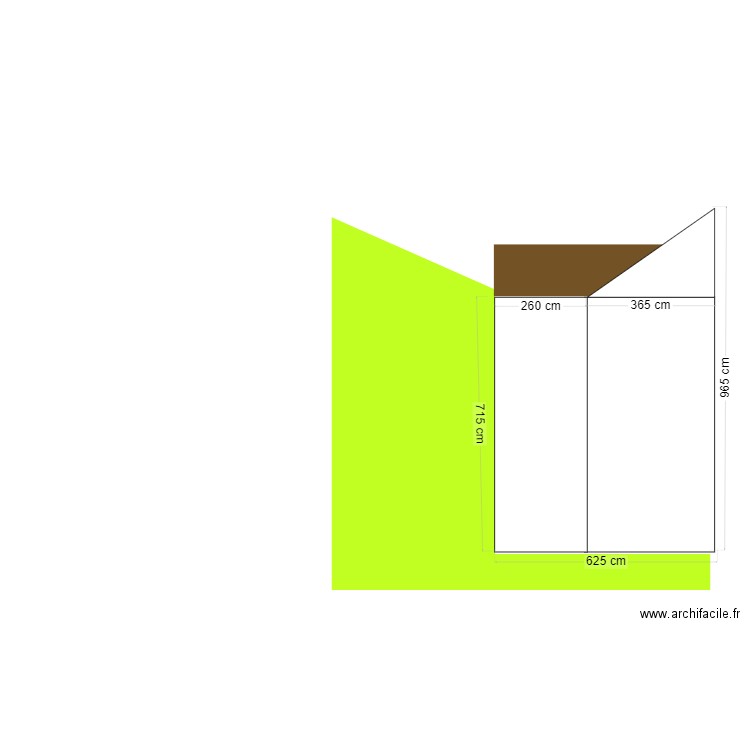 FACADE EST. Plan de 0 pièce et 0 m2