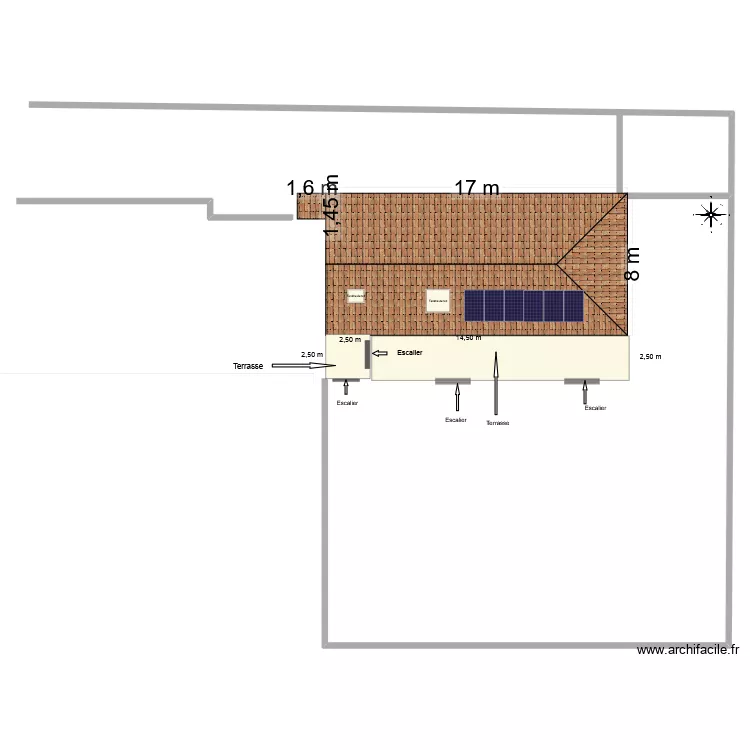 plan de masse nouveau. Plan de 