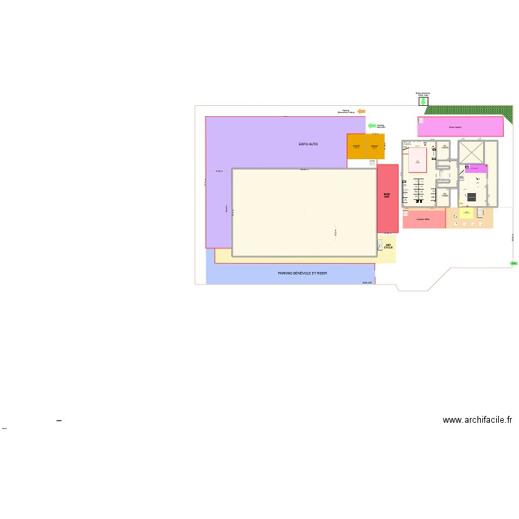 U2R 2025 PLAN 2. Plan de 8 pièces et 2100 m2