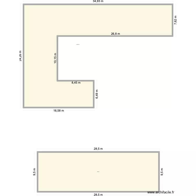 implantation maison. Plan de 0 pièce et 0 m2