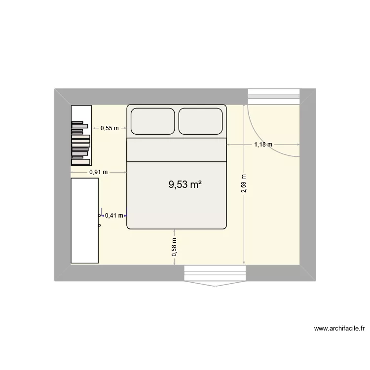 160.1. Plan de 1 et 10 m² 160.1. Plan de 1 et 10 m²