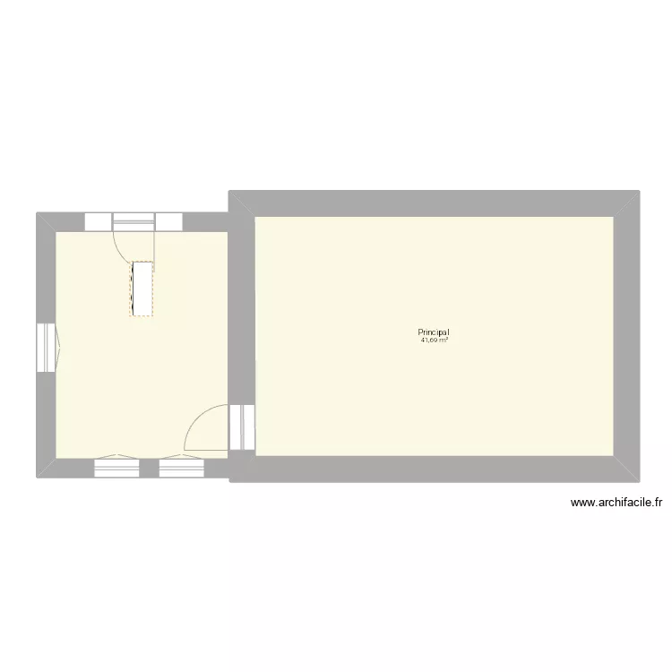 Bordeblanque . Plan de 