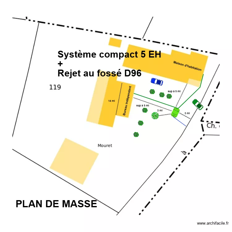 MOURET. Plan de MOURET. Plan de