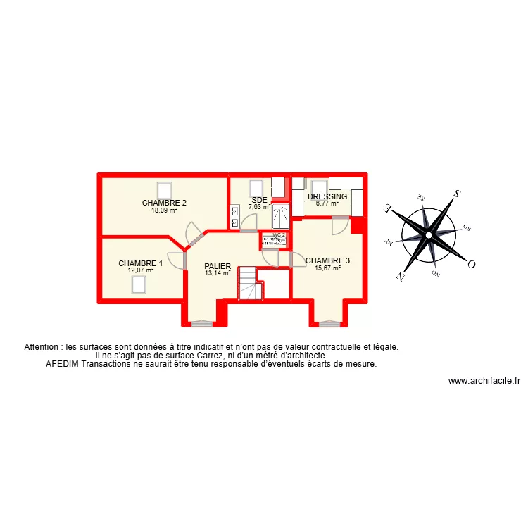 BI 35268. Plan de 21  et 236 m²