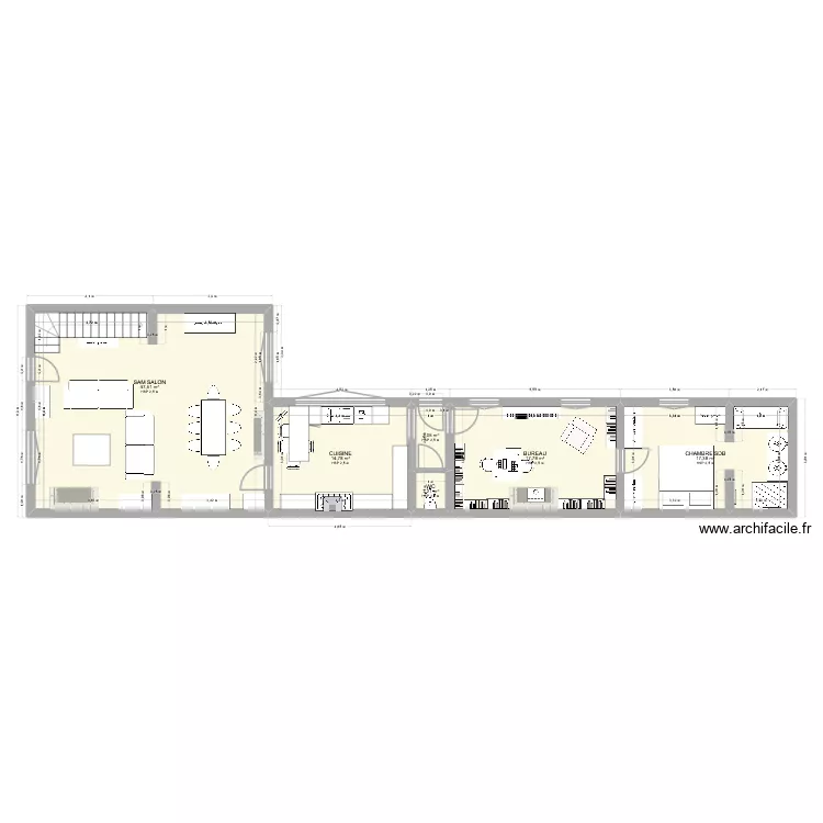 RDC FOURAS 1. Plan de 6  et 101 m²