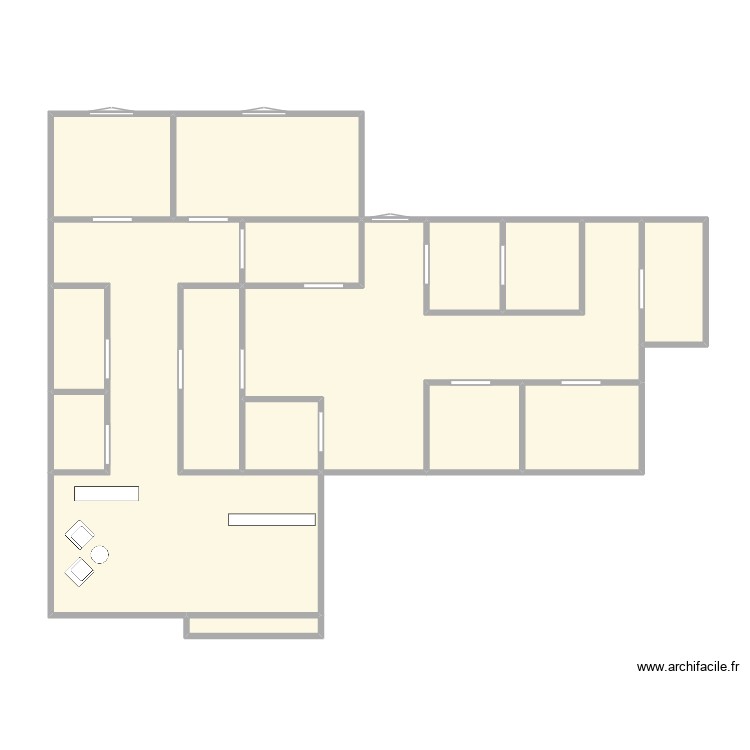 Institut. Plan de 0 pièce et 0 m2