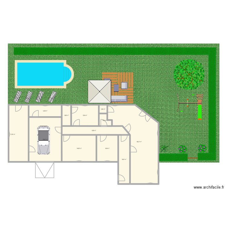 CAO.maison.camille1. Plan de 12 pièces et 143 m2