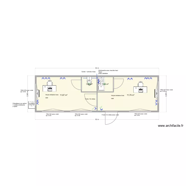Brussels Motors 10x3. Plan de 4  et 27 m²