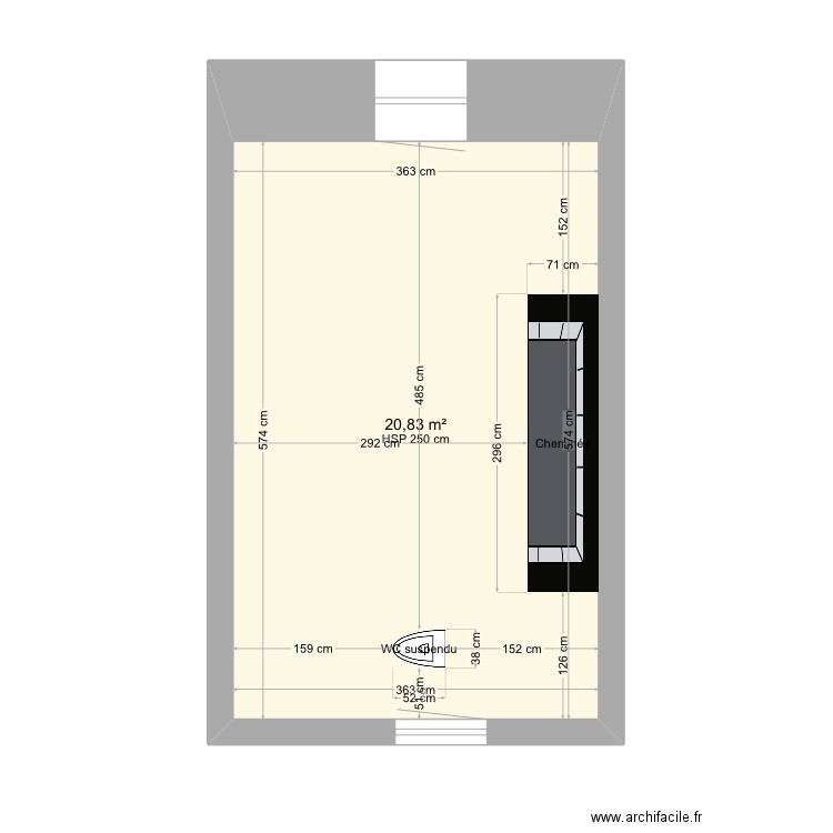 Salon. Plan de 0 pièce et 0 m2