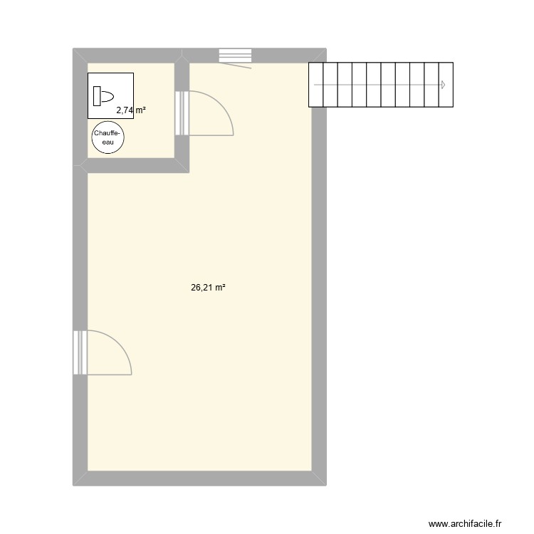 cave. Plan de 0 pièce et 0 m2