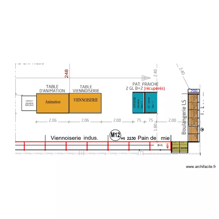 LS La tourette. Plan de 