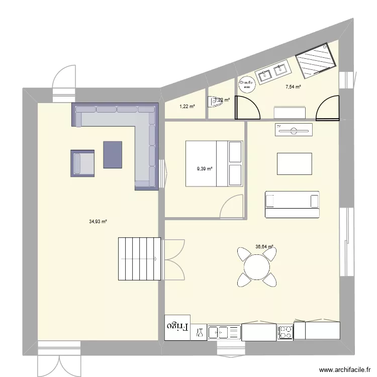 doudou grange. Plan de 6 et 91 m² doudou grange. Plan de 6 et 91 m²