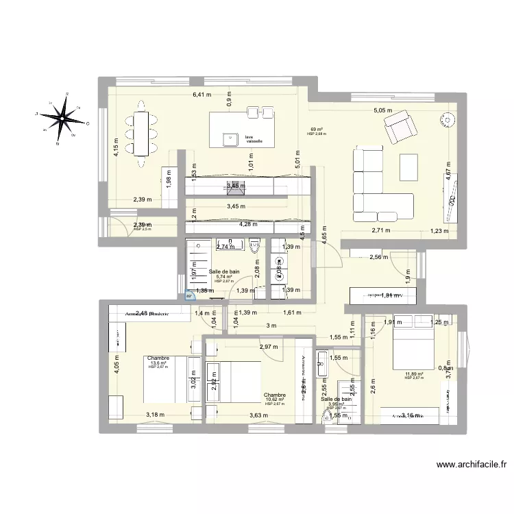 Maison plomberie. Plan de 