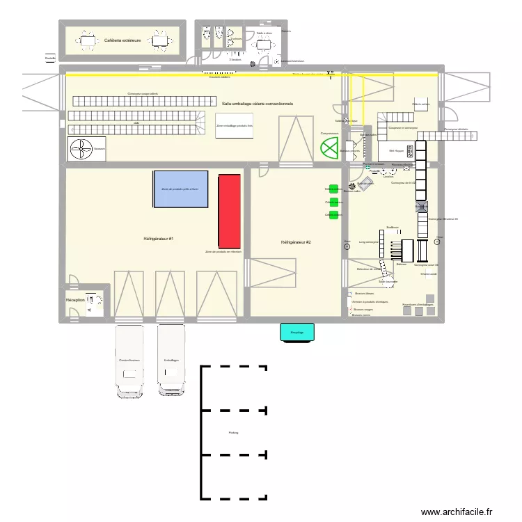 Salle 201 avec lignes. Plan de Salle 201 avec lignes. Plan de