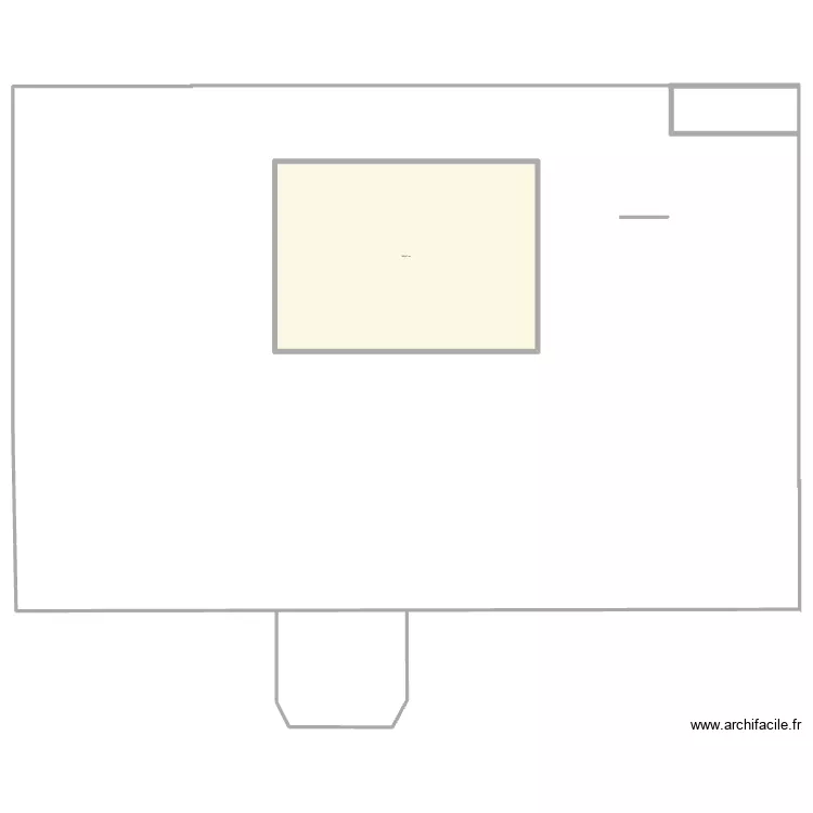 magasin. Plan de 1 et 283 m² magasin. Plan de 1 et 283 m²