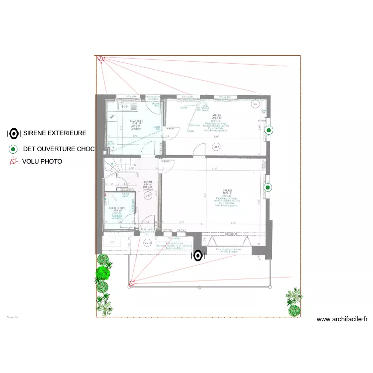 LE LABOUSSE BELZ 1. Plan de 