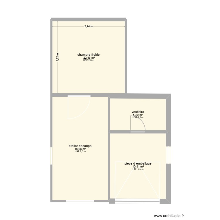 boucherie gregord lauwerier. Plan de 0 pièce et 0 m2