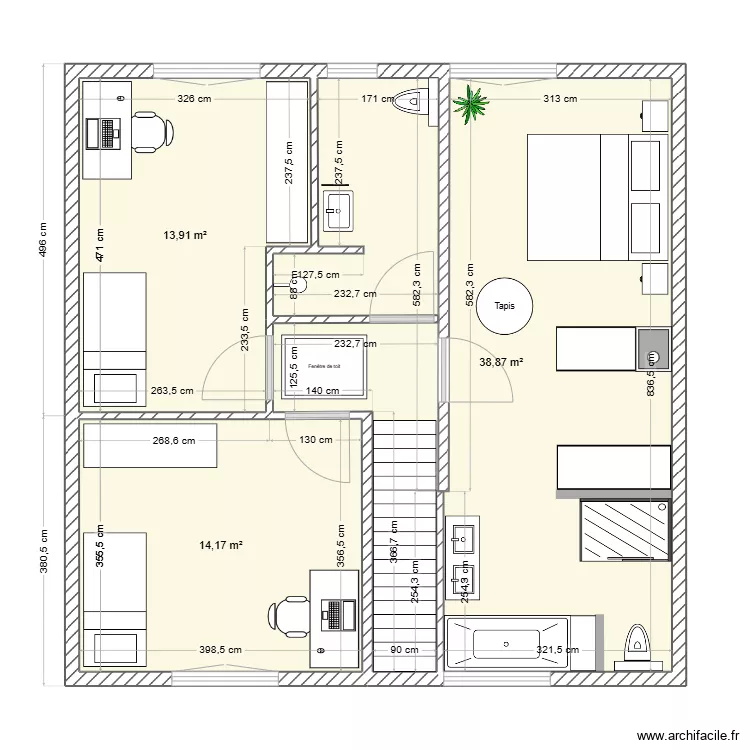 Ex 1 Archifacile BMNV. Plan de 