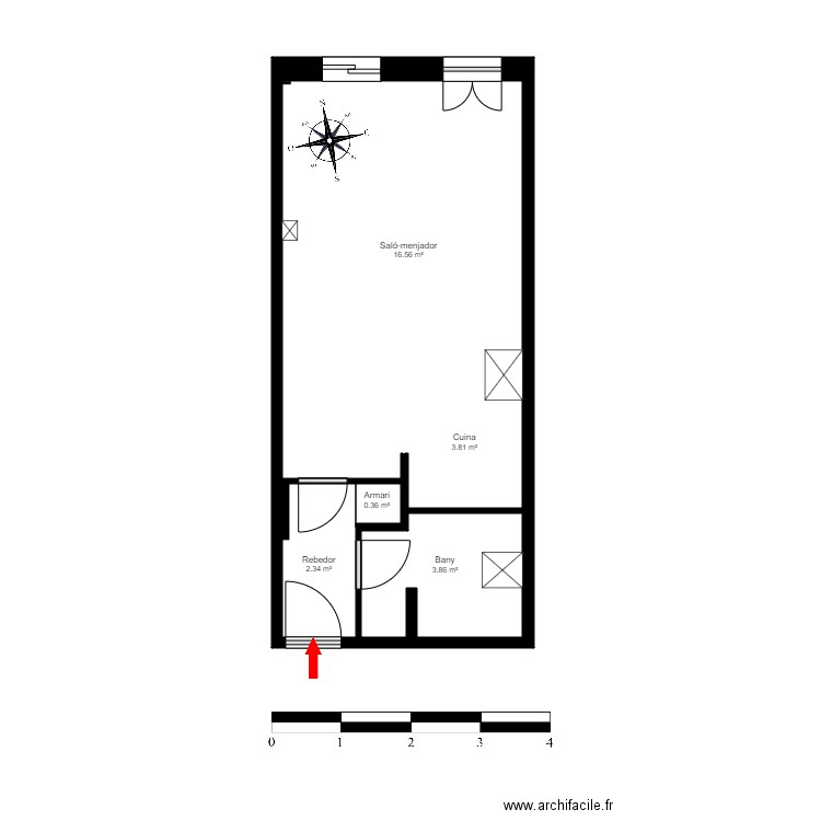 ED. XALET MESTRAL, 1-4. HORT DE GODÍ, ENCAMP. Plan de 0 pièce et 0 m2