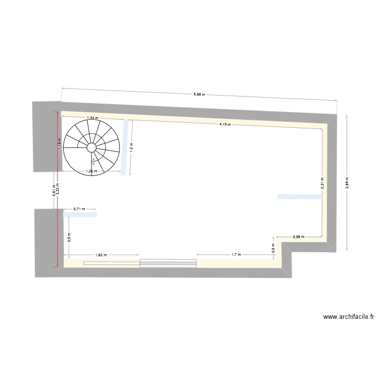 extension rdc. Plan de 0 pièce et 0 m2