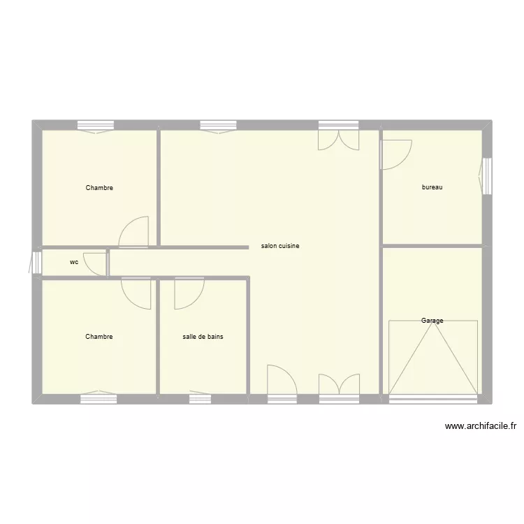 VASSAL &eacute;tat initial. Plan de 