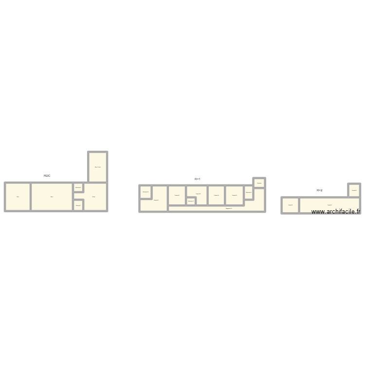 350602423. Plan de 19 pièces et 306 m2