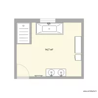 Salle de bain du haut