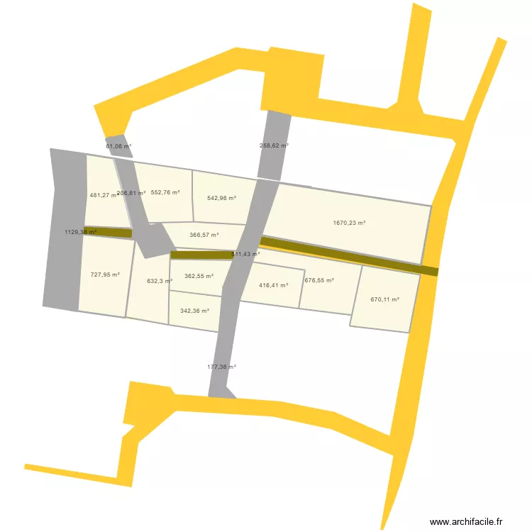 Saint sulpice de royan. Plan de 