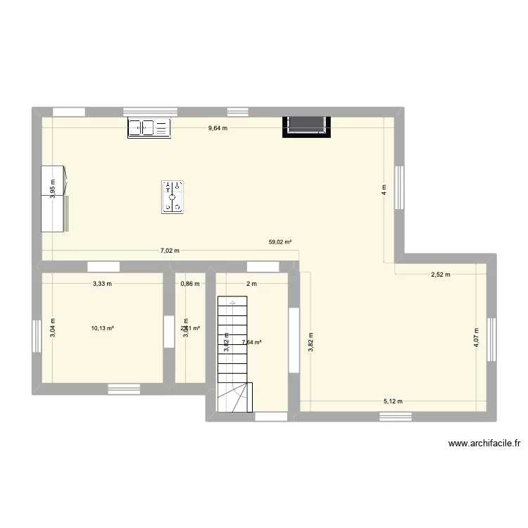 maison Rodolphe. Plan de 4 et 79 m² maison Rodolphe. Plan de 4 et 79 m²