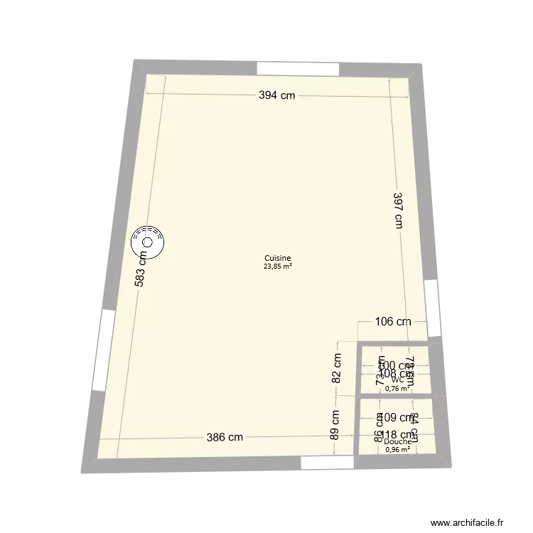 Deharo - EDL Cuisine. Plan de 