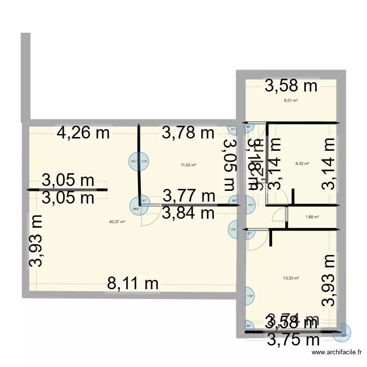 maison papa. Plan de 