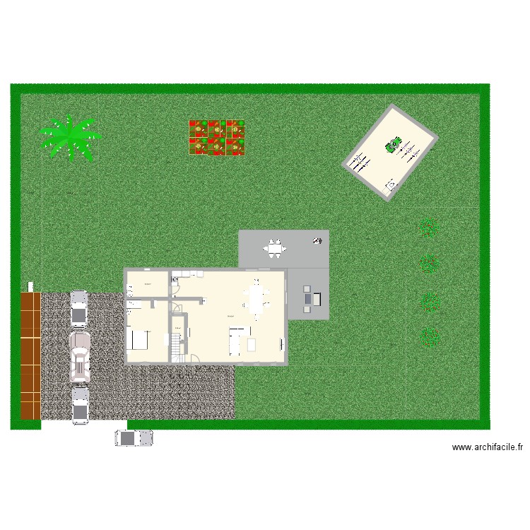 Louis. Plan de 10 pièces et 290 m2
