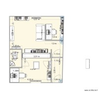 2 bureaux avec passerelle ou escalier ext