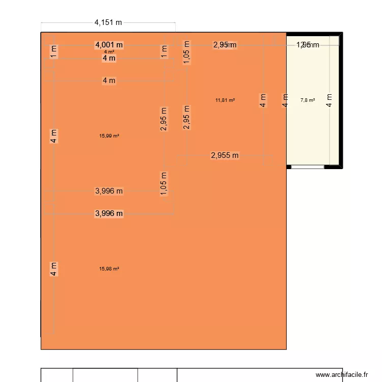 etage. Plan de 5 et 56 m² etage. Plan de 5 et 56 m²