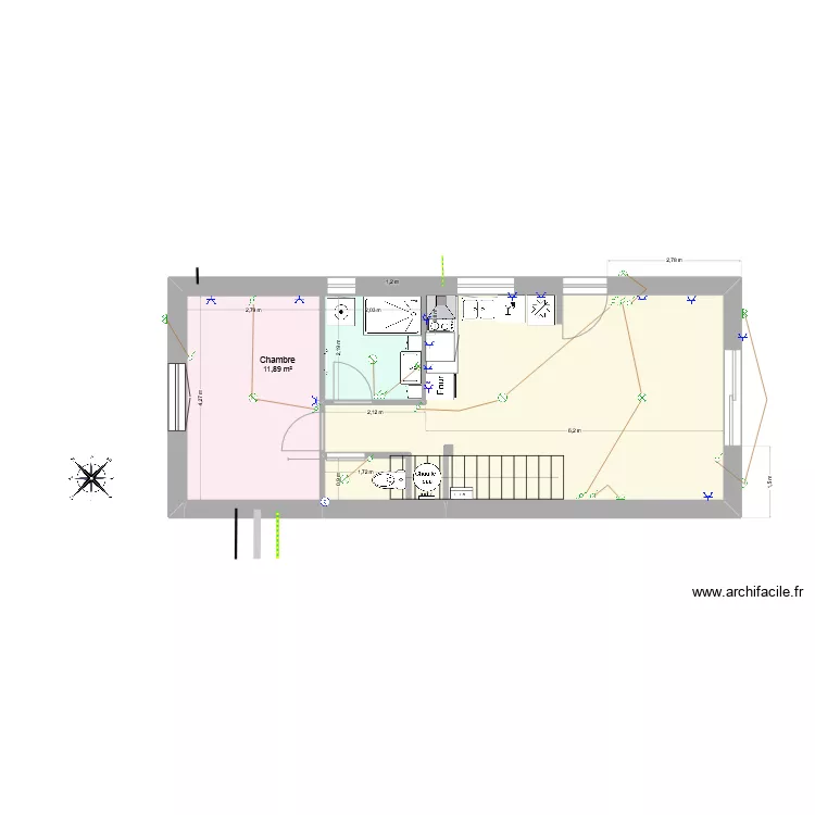 Plan ext Langeot 2. Plan de 