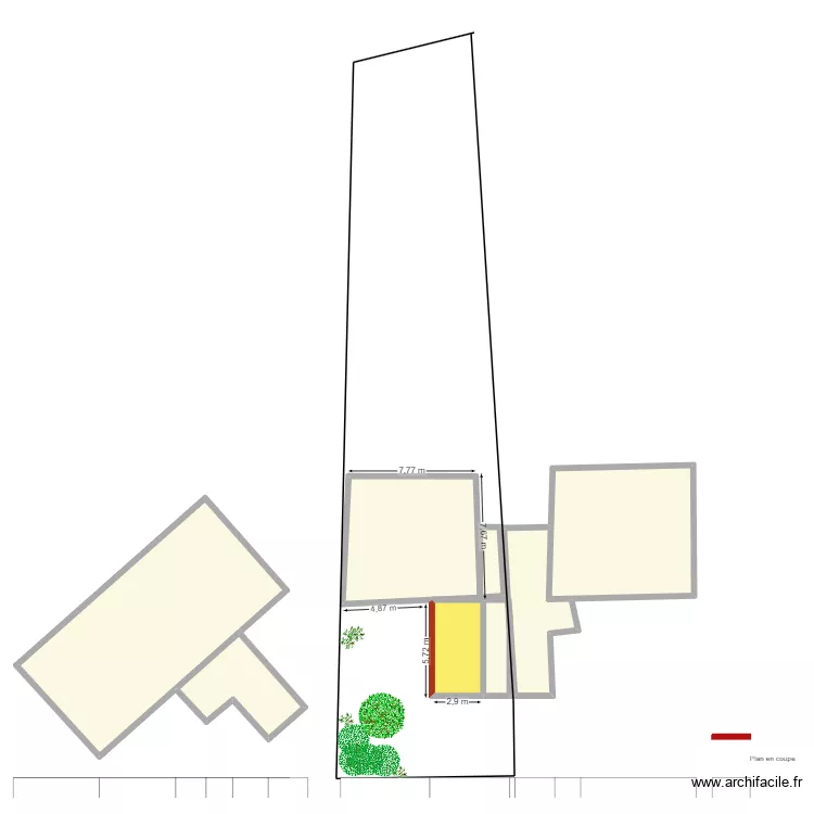 Plan de masse TOUCHARD. Plan de 