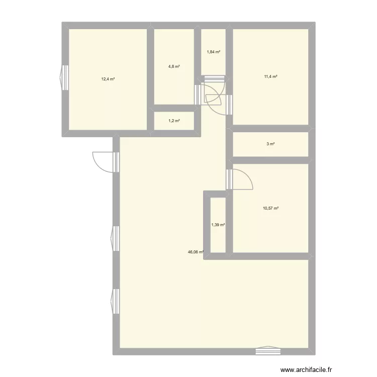 plan en gardant la maisn. Plan de 9 Pièces et 93 m² plan en gardant la maisn. Plan de 9 Pièces et 93 m²