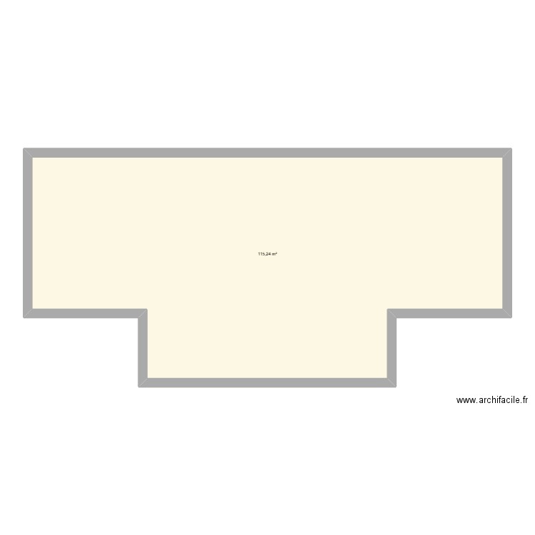 Construction 2. Plan de 1 pièce et 115 m2