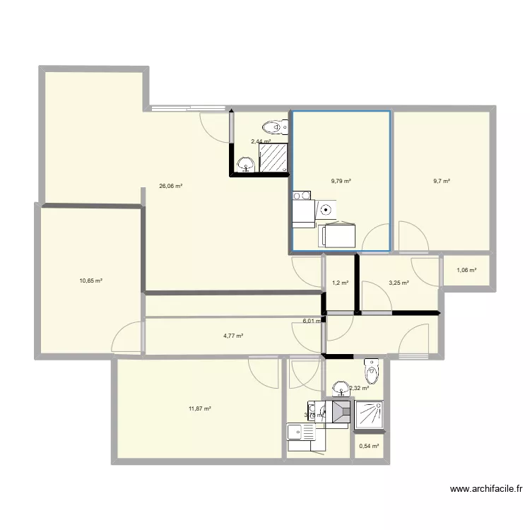 Etienne Richerand. Plan de 